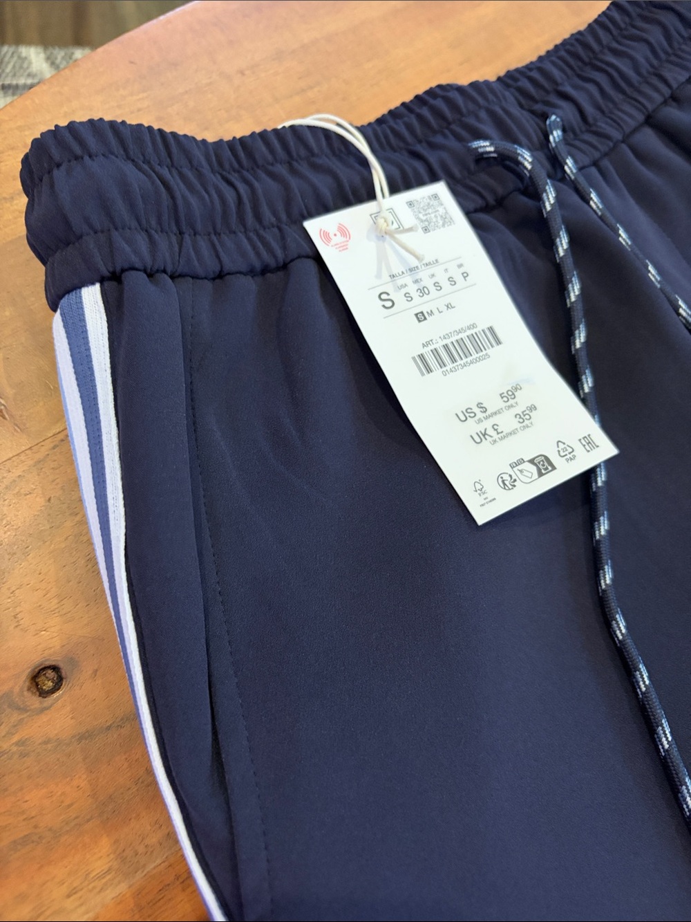 🆙 New relax fits pants Men’s Zara
